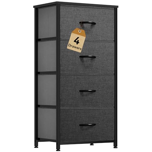 4 Drawer Fabric Dresser W779