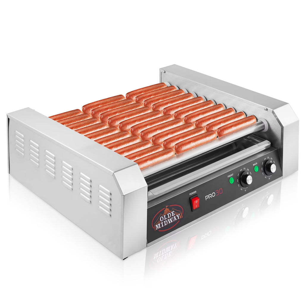 Electric Hot Dog Roller Grill Cooker with 11 Rollers U584862