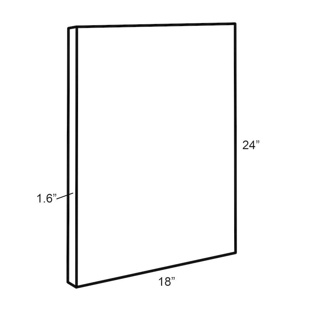Gray Framed Canvas U961