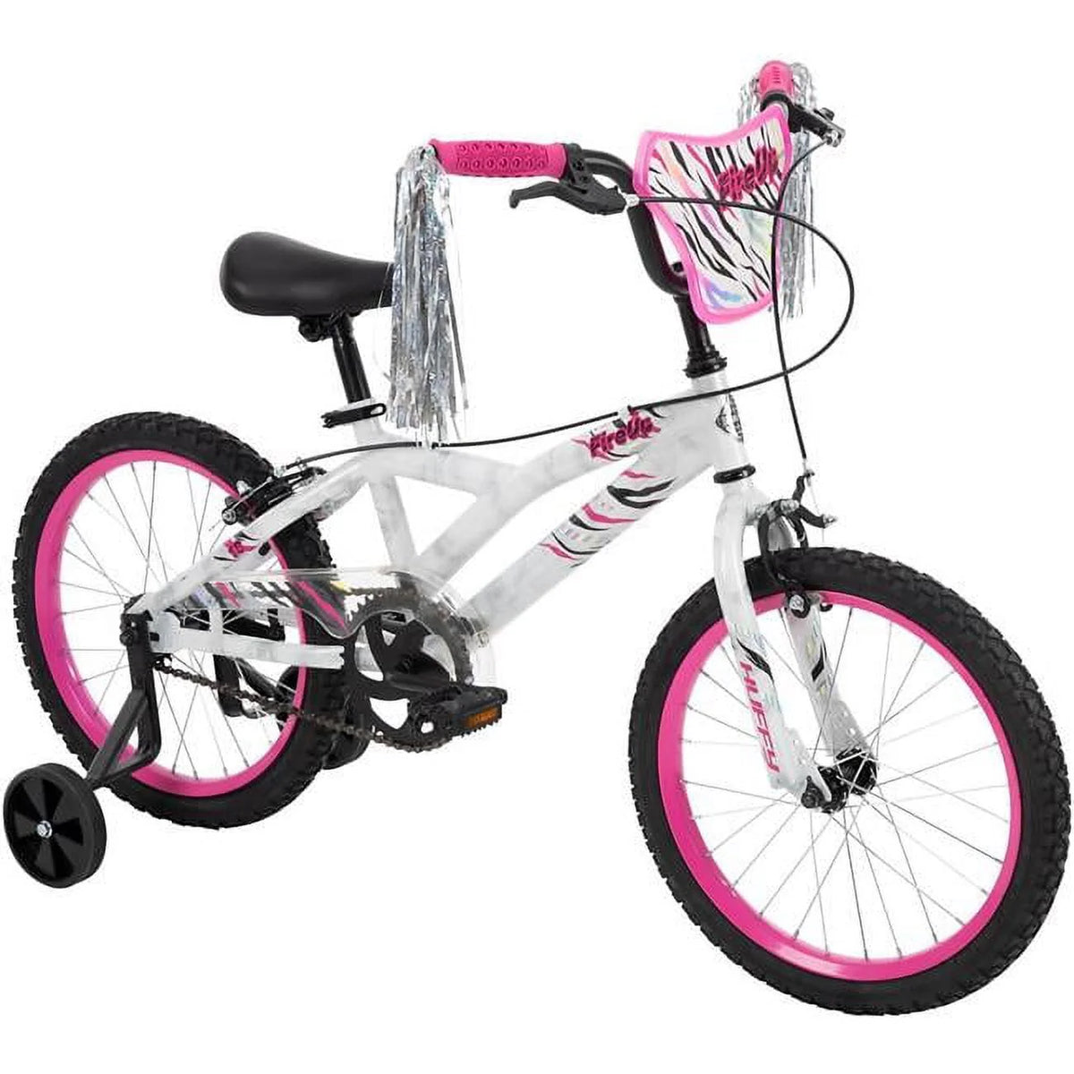 White 18 in. Bike I7730