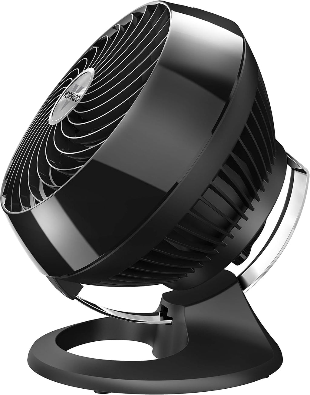 Black 3 Speeds Air Circulator Fan Q312