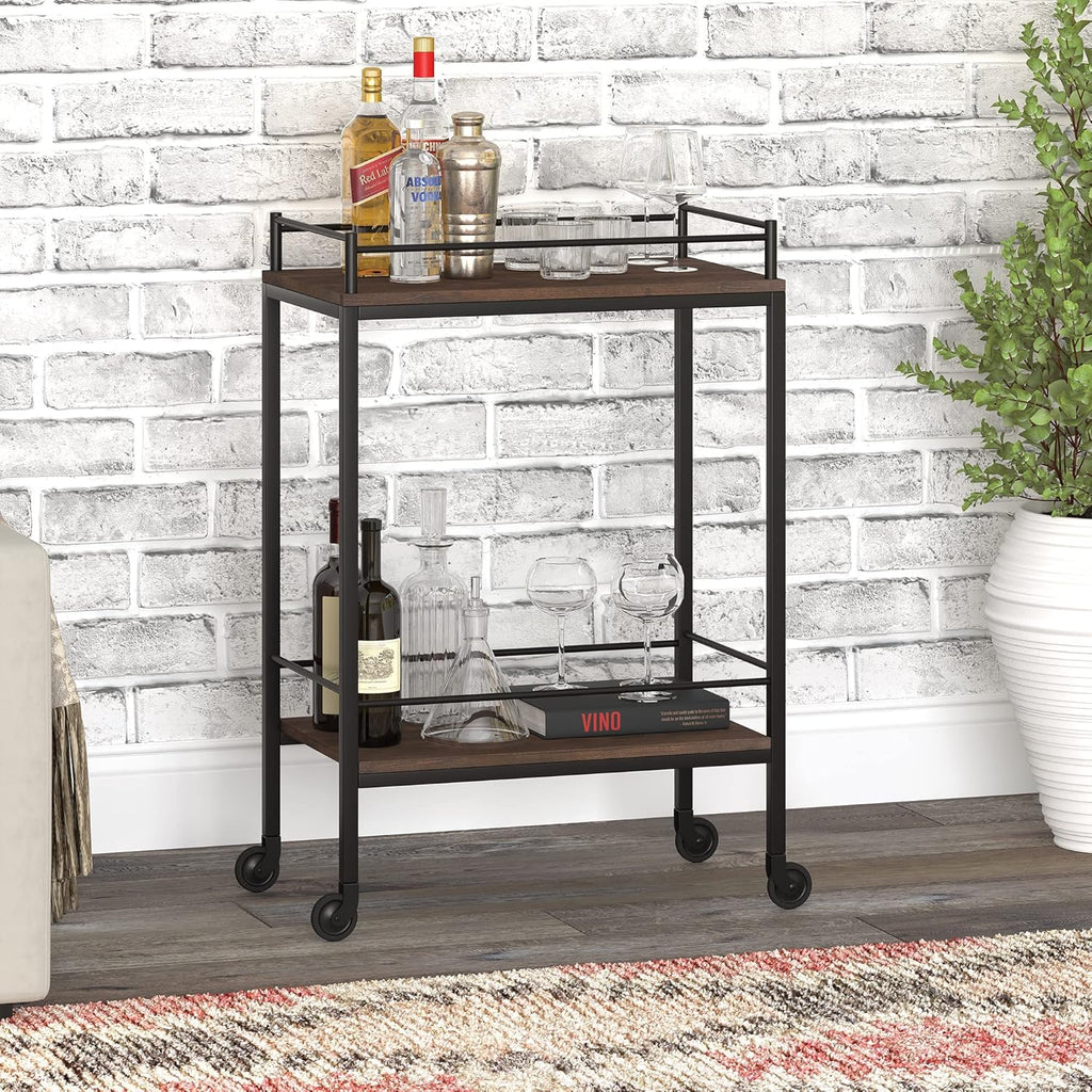 23.5'' Wide Rectangular Bar Cart Q4278