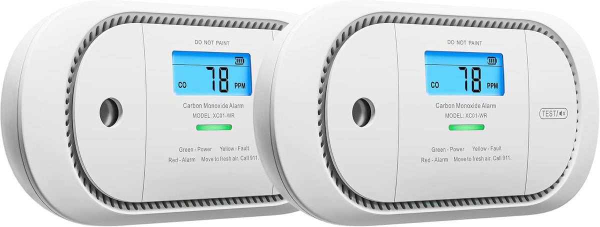 Wireless Interconnected Carbon Monoxide Detector, Pack of 2 W875936