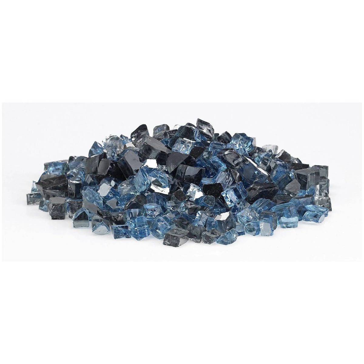 0.5 in. Reflective Fire Glass 10 lbs Jar X731