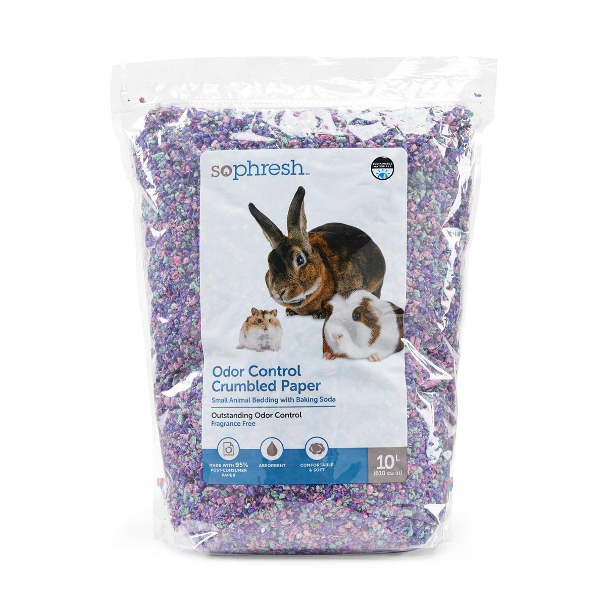 Crumbled Paper Confetti Small Animal Bedding I462979