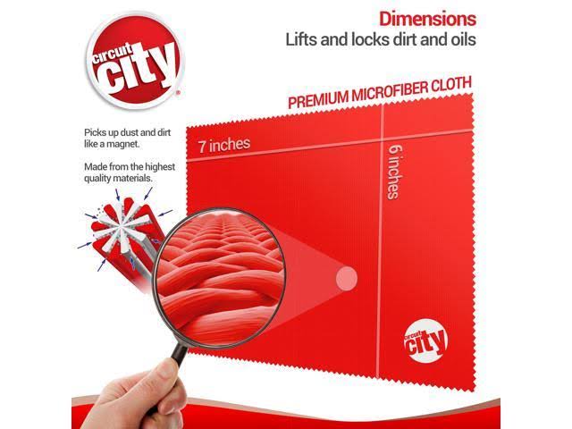 Ampified Cordless Phone with Microfiber Cleaning Cloth F535499