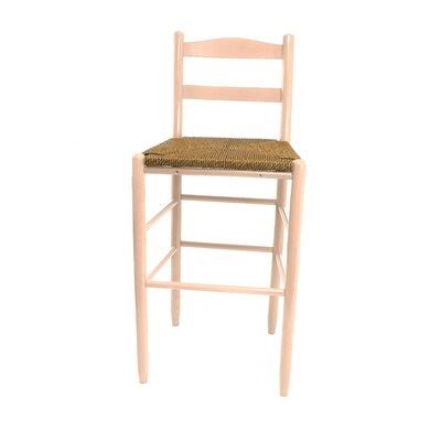 Solid Wood Bar & Counter Stool Coastal Tan D40242