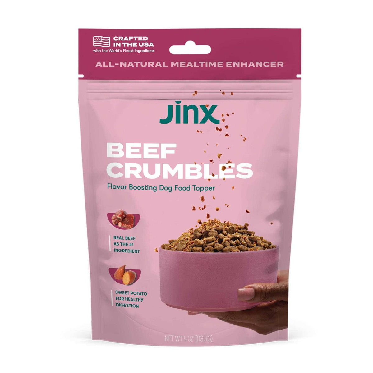 Beef Recipe Dog Food Topper B934