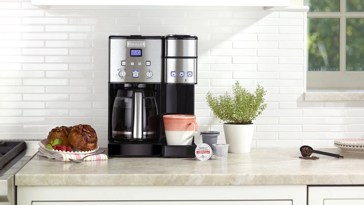 12 Cup Coffeemaker and Single-Serve Brewer Y776708