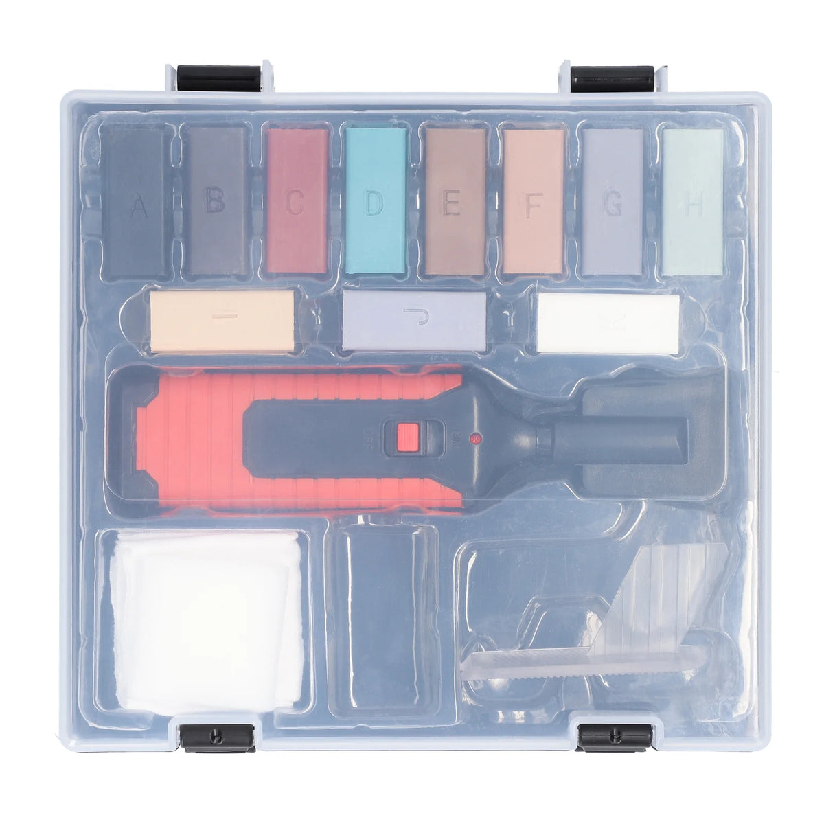 Ceramic Tile Repairing Tool Set with 11 Wax Bar I84175