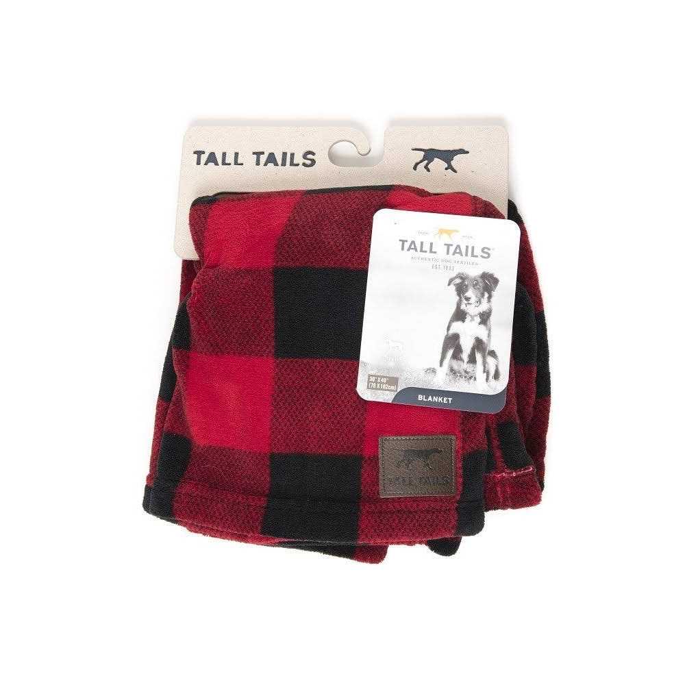 Tall Tails Dog Blanket Hunter's Plaid A264