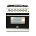 30 Inch Black Dual Fuel Range N9817