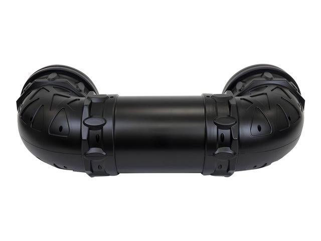 600 Watt Bluetooth Dual 8-Inch Sound System with LED Lights and Remote E995530