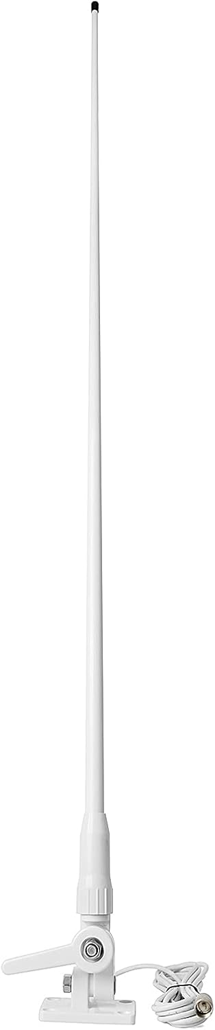VHF Marine Antenna Waterproof 3DBI 43.3inch Fiberglass I247