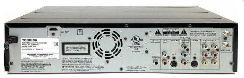DVD Recorder VCR Combo R29345