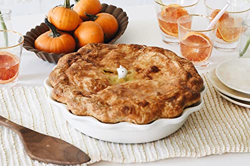 Stoneware 9" Pie Dish Y3193