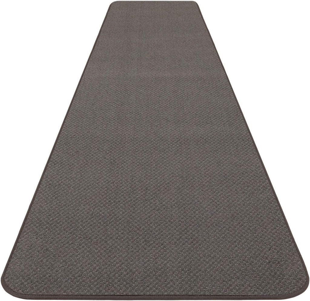 Gray Skid-Resistant Carpet Runner 8 Feet X 27 Inches P324543