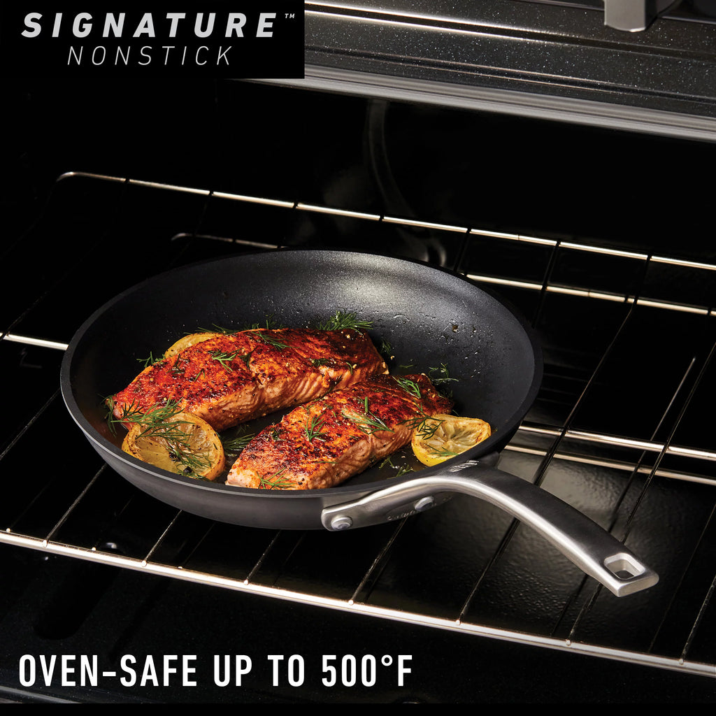Hard-Anodized Nonstick 12-Inch Fry Pan with Cover F9527