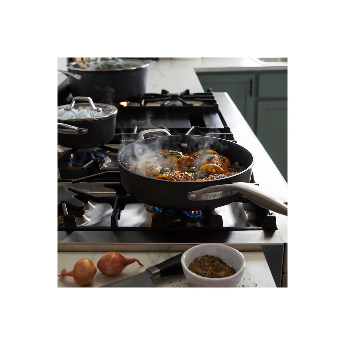 11-Inch Square Nonstick Grill Pan V364