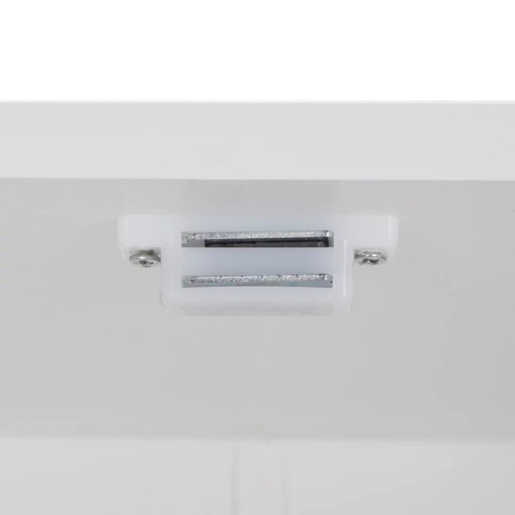 Wooden Bathroom Cabinet with Double Doors and Shelves N185
