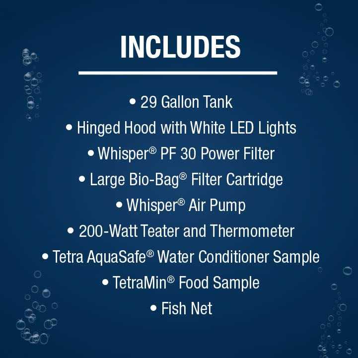 29 Gallon Glass LED Aquarium Kit I9899