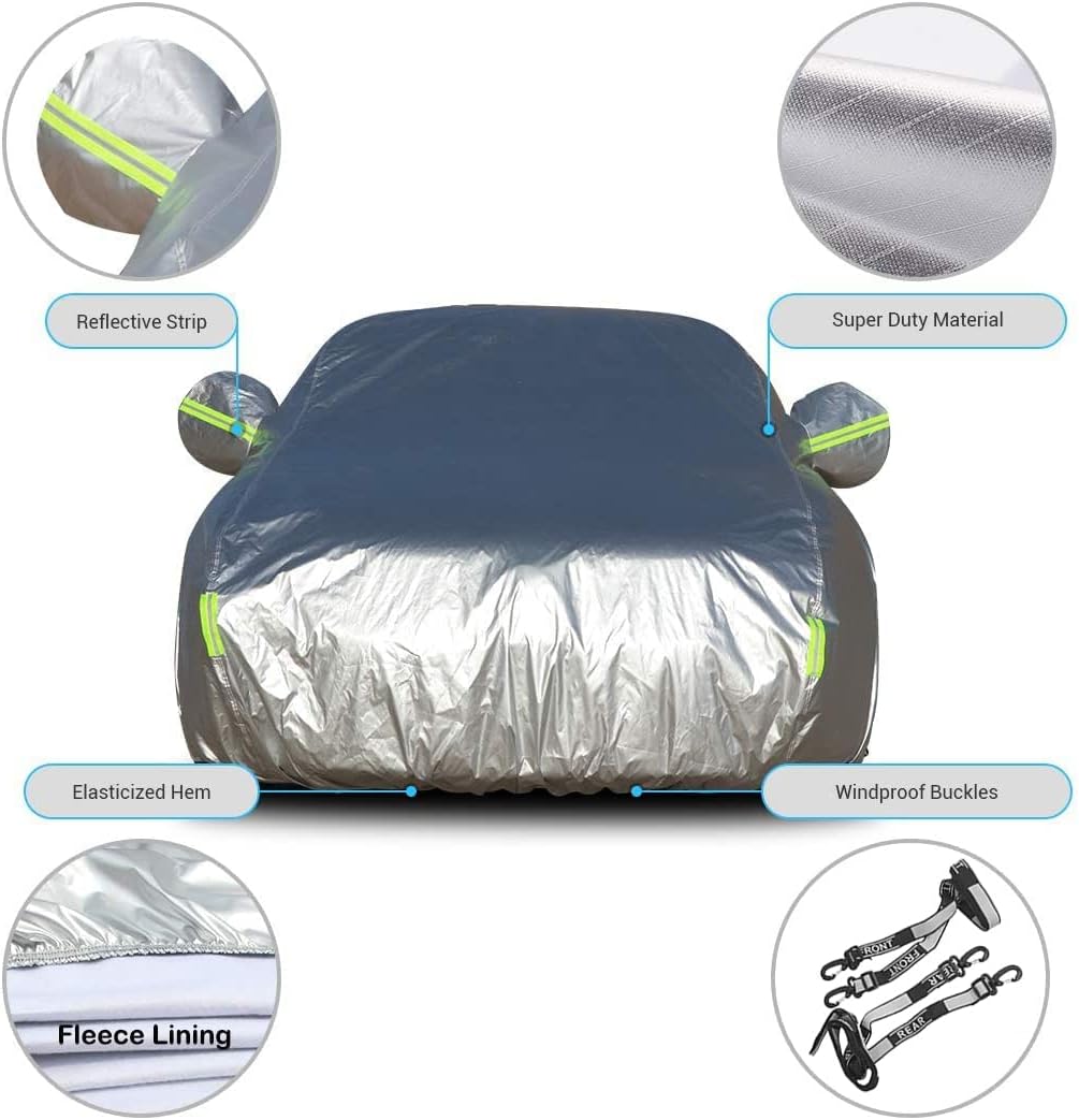 6 Layers SUV Car Cover Waterproof All Weather A26912