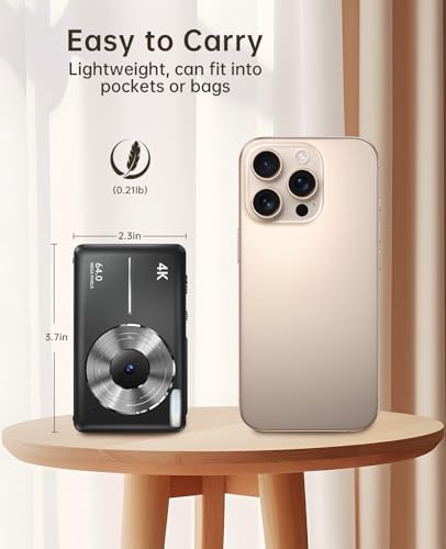 4K Digital Camera with 32GB TF Card G8654