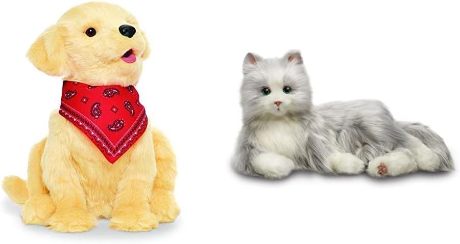 Golden Pup Lifelike Realistic Companion Pets L55004