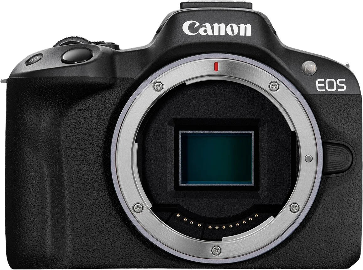 Canon EOS R50 Mirrorless Camera with 18-45mm, EF 75-300mm & 420-800mm Lenses + Mount Adapter + 20 Essential Accessories K384