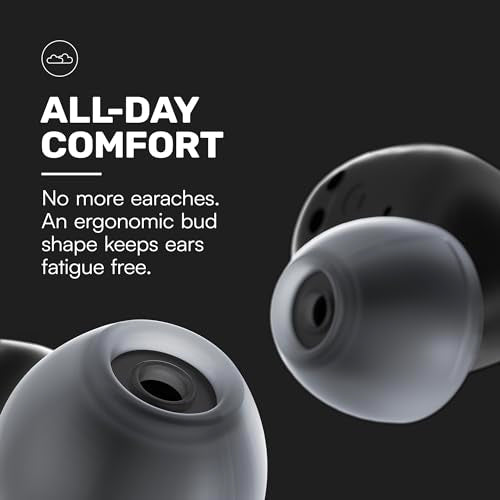 Bluetooth True Wireless in-Ear Earbuds with Active Noise Cancellation F43855