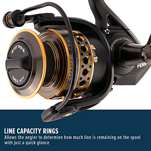 Size 5000 Spinning Reel Kit with Spare Spool F2526