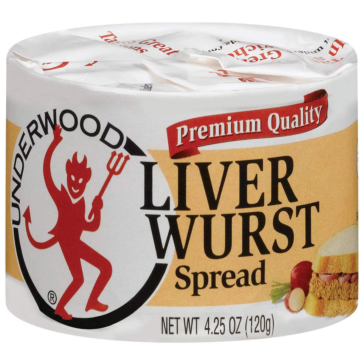 Liver Wurst Spread, 4.25 Ounce (Pack of 10) D2702