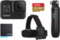 HERO8 Black Camera with Shorty, Head Strap, 32GB SD Card, 2 Rechargeable Batteries I7029