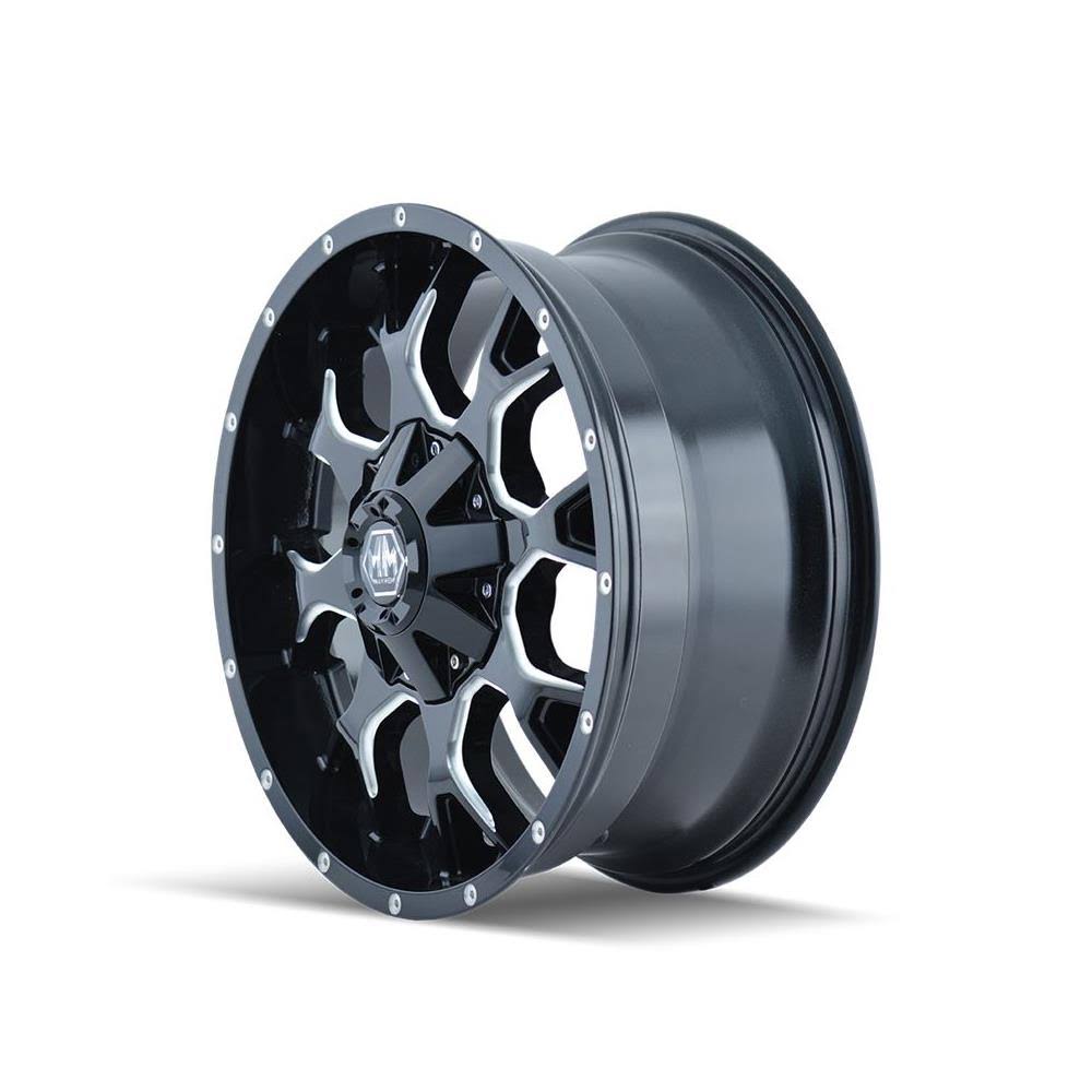 Black/Milled Wheel Rim 20x10 8x180 -25mm F295
