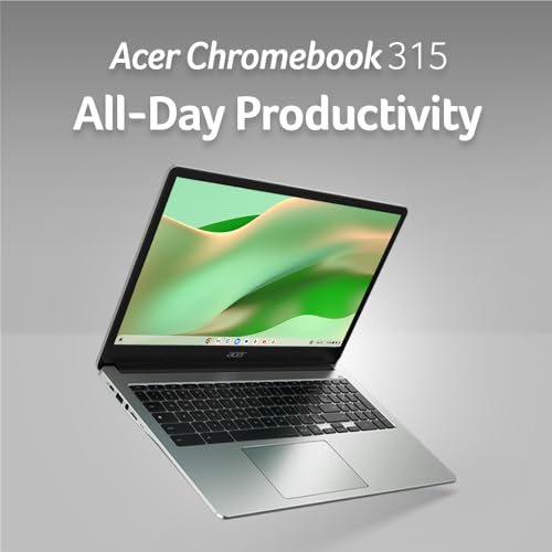 15.6" Chromebook Intel Celeron 4GB RAM 64GB Flash Chrome OS K2593