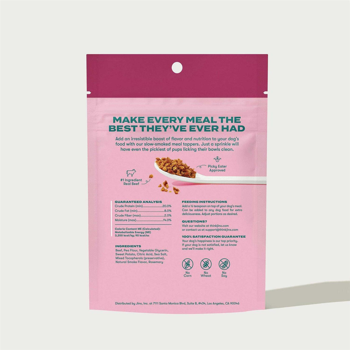 Beef Recipe Dog Food Topper B934