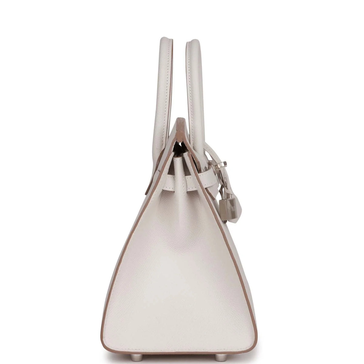 Birkin 25 Gris Pale Epsom Palladium Hardware E65931
