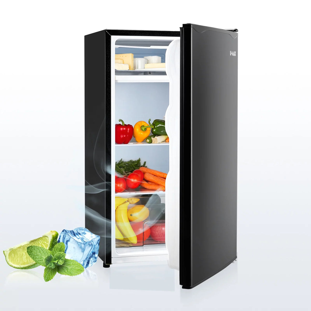 3.2CU FT Single Door Reversible Refrigerator O1006