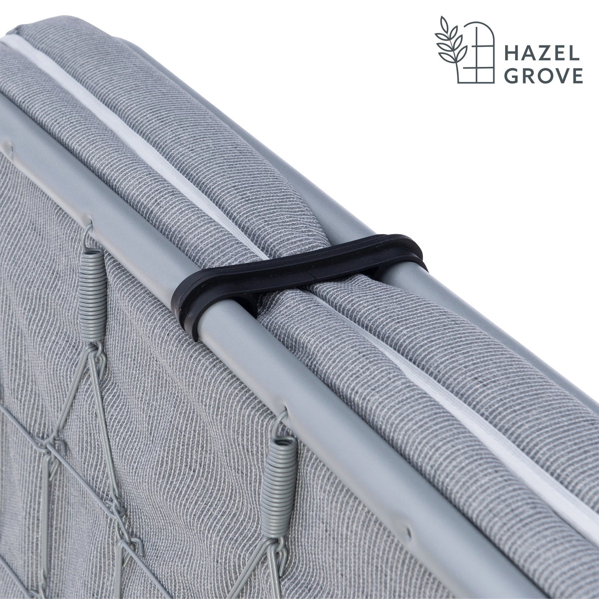 Folding Cot Guest Bed with 2 Foam Mattress U21295