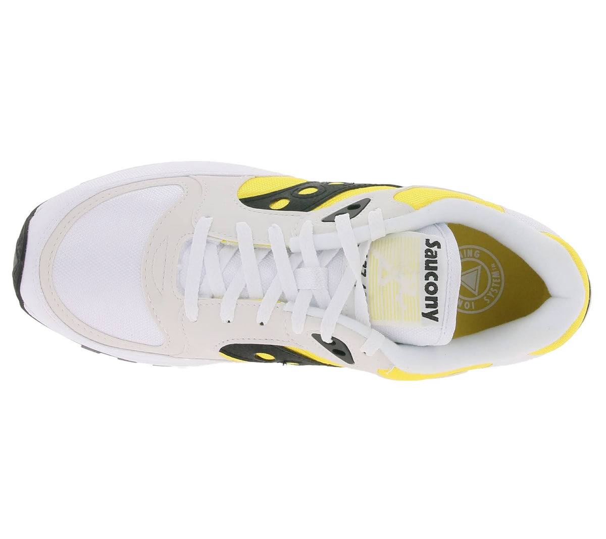 White / Yellow Saucony Jazz 4000 K48940