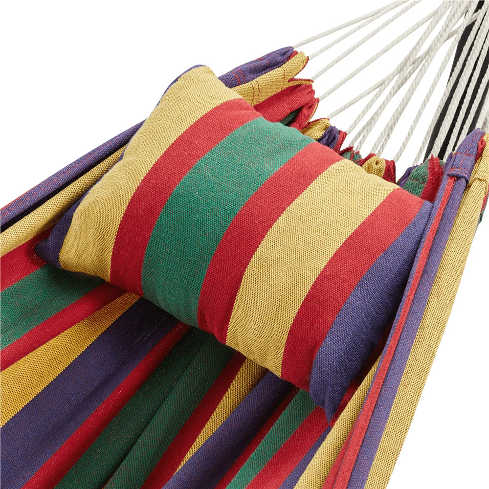 2-people Outdoor Hammock with Wheeled Stand R514