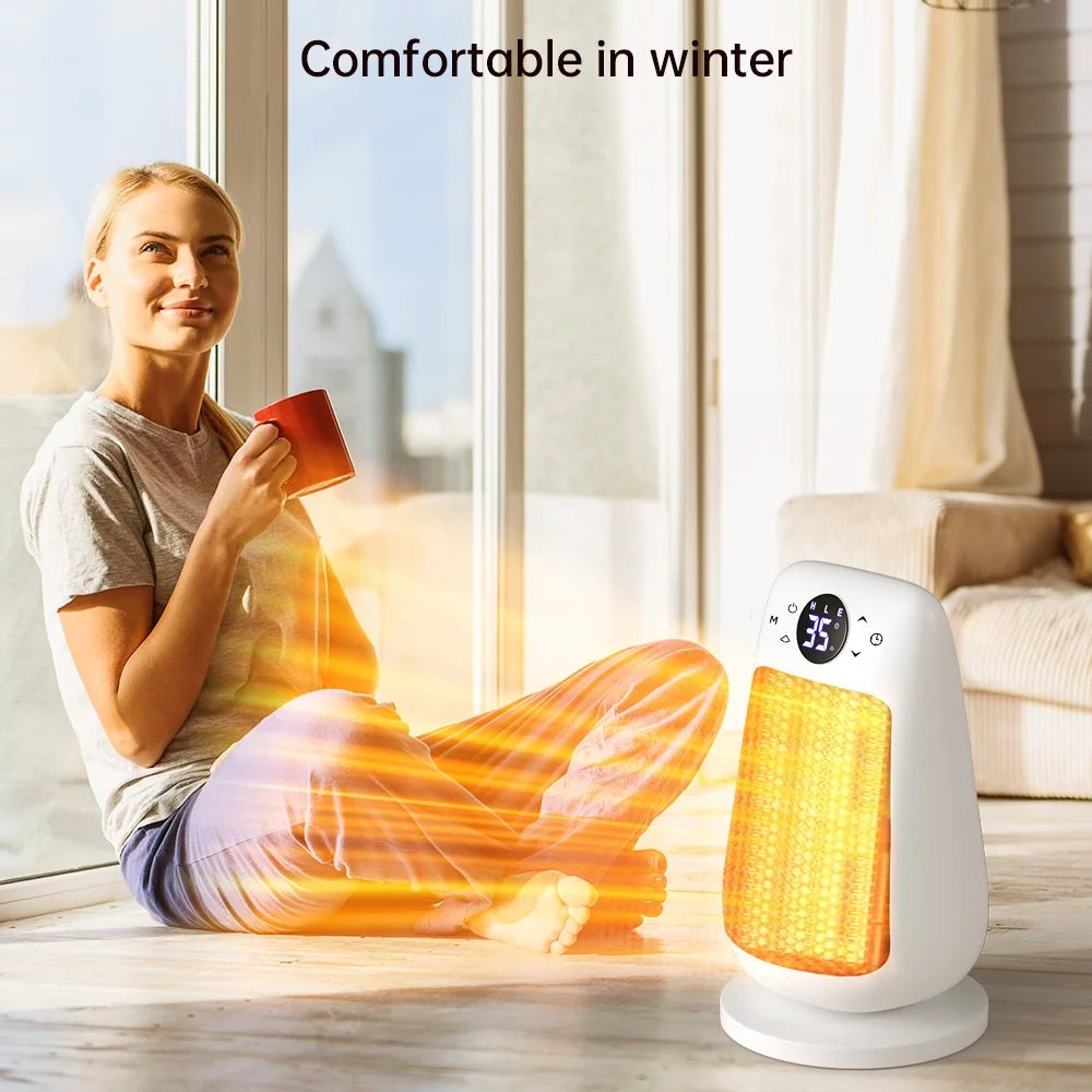 Portable Electric PTC Ceramic Space Heater with Thermostat P20866