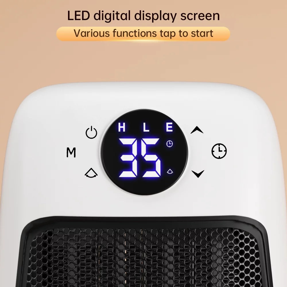 Portable Electric PTC Ceramic Space Heater with Thermostat P20866