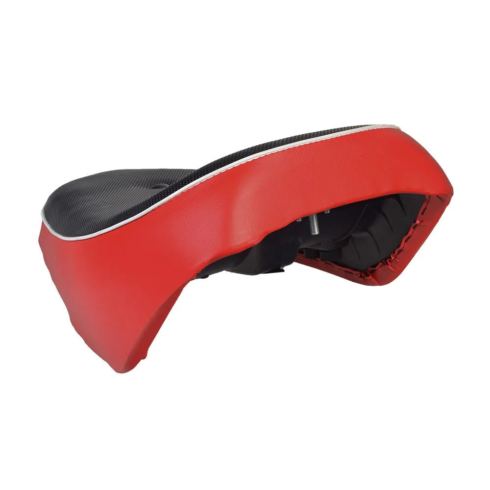 Black & Red Seat for Baja MB165 & Falcon Mini Bikes L554
