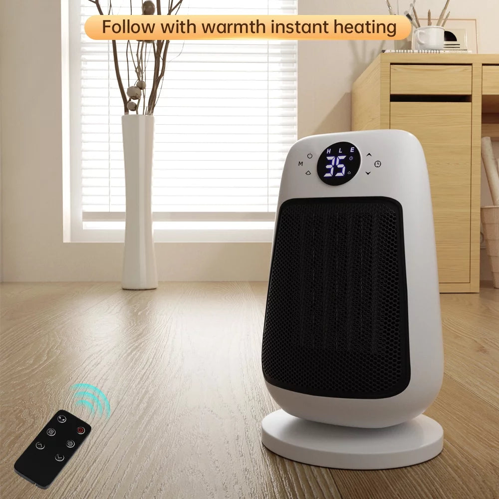 Portable Electric PTC Ceramic Space Heater with Thermostat P20866