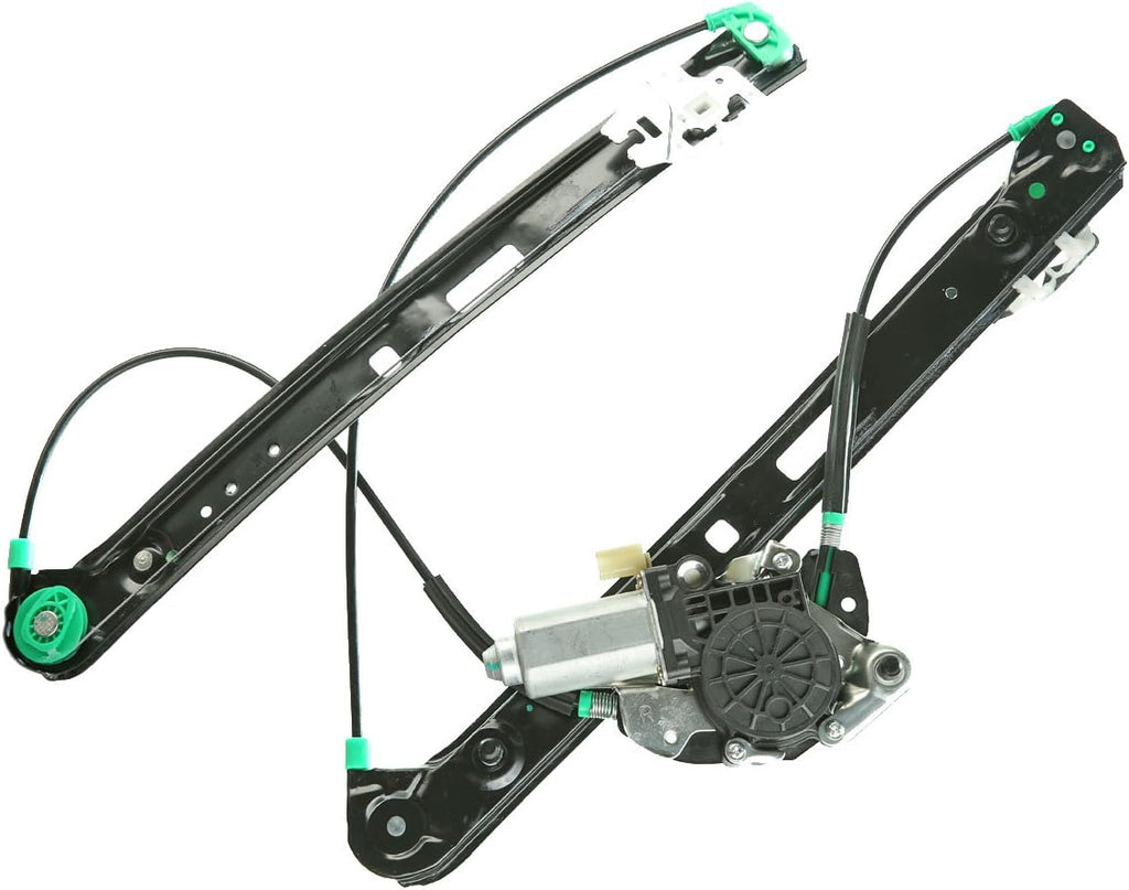 Front Right Passenger Side Power Window Regulator with Motor for BMW E46 325i 328i 330i 1999-2005 Sedan Wagon Pack of 2 H817