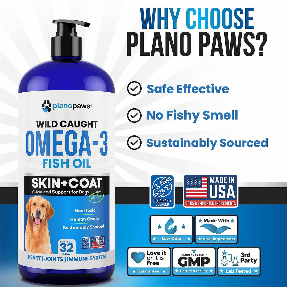 Omega 3 Fish Oil for Dogs J182627