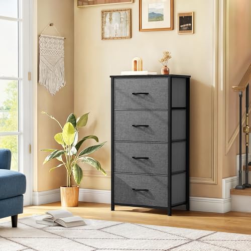 4 Drawer Fabric Dresser W779