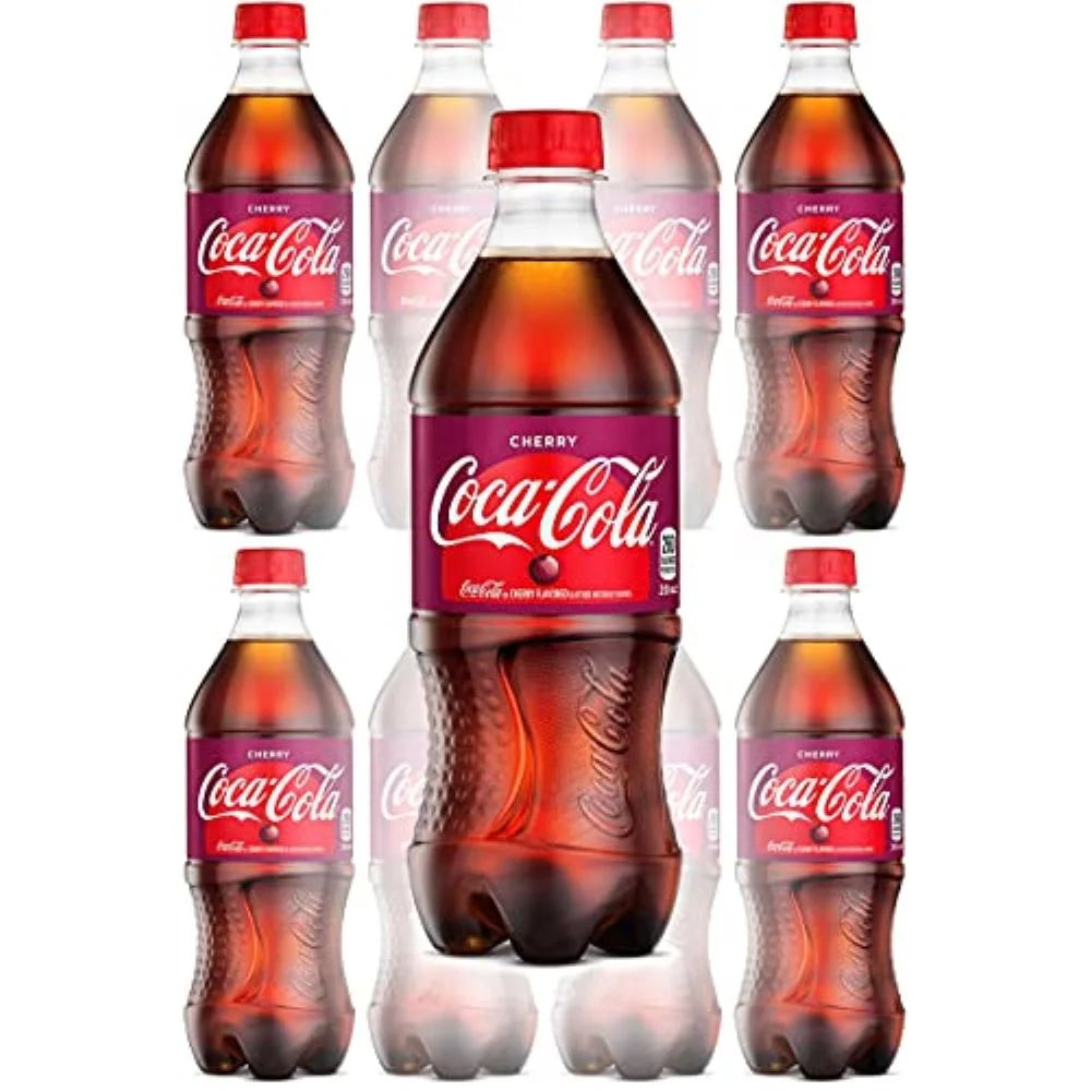Cherry Soda 20oz Bottles (Pack of 8) S503243