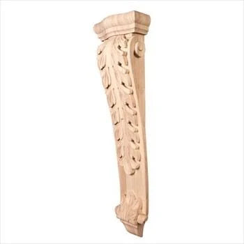 Cork-5mp Low Profile Acanthus Traditional Corbel E1404